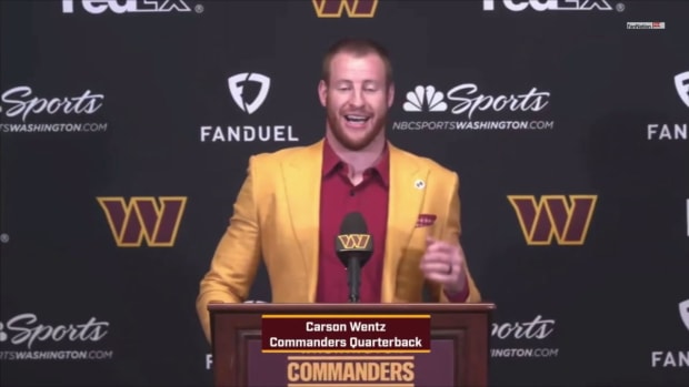 Wentz Talks Trade  From Indy To D C 
